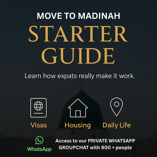 📘 Move to Madinah - Find out how its possible - 27 Pages [All countries]